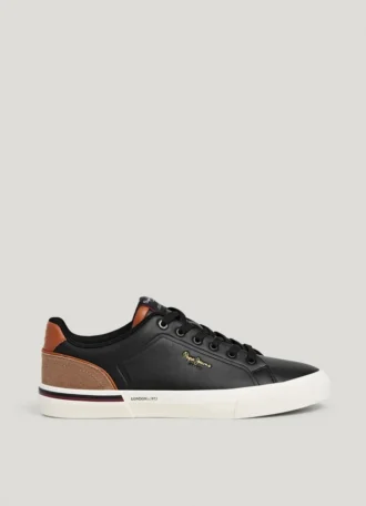 Zapatillas clásicas con detalles de ante