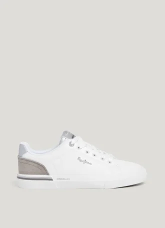 Zapatillas clásicas con detalles de ante