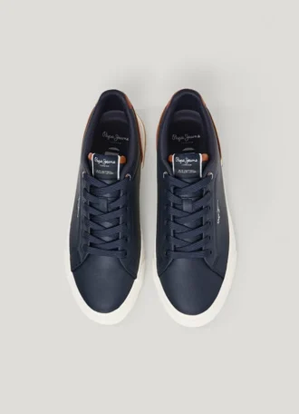 Zapatillas clásicas con detalles de ante