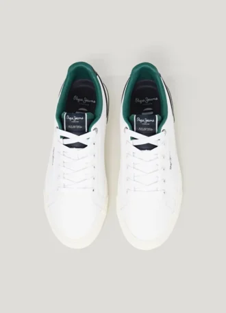 Zapatillas clásicas con detalles de ante