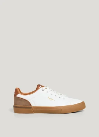 Zapatillas clásicas con detalles de ante