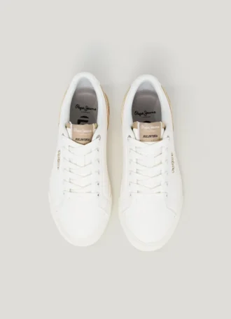 Zapatillas clásicas con detalles de ante