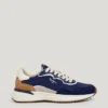 Zapatillas con detalles de ante