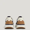Zapatillas con detalles de ante