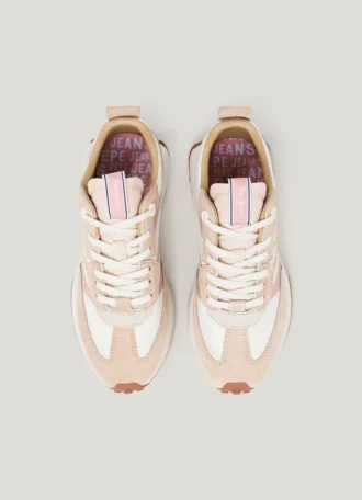 Zapatillas con detalles de ante – Lucky