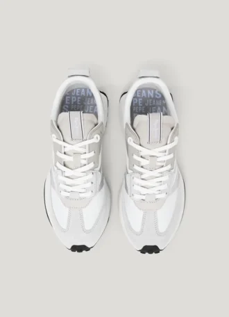 Zapatillas con detalles de ante – Lucky