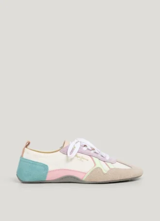 Zapatillas con detalles de ante – Noa