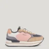 Zapatillas con plataforma combinada