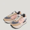 Zapatillas con plataforma combinada