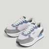Zapatillas con plataforma combinada