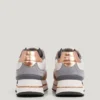 Zapatillas con plataforma combinada