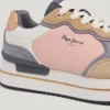 Zapatillas con plataforma combinada