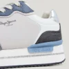 Zapatillas con plataforma combinada