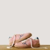 Zapatillas con suela de goma efecto ante