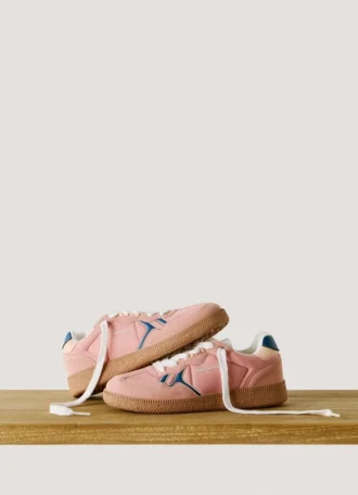 Zapatillas con suela de goma efecto ante