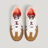 Zapatillas con suela de goma y detalles de estampado animal