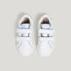 Zapatillas de cuero con cierre de velcro