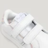 Zapatillas de cuero con cierre de velcro