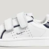 Zapatillas de cuero con cierre de velcro Zapatillas de cuero con cierre de velcro