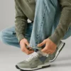 Zapatillas de cuero con detalles de ante