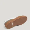Zapatillas de cuero con detalles de ante