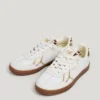 Zapatillas de piel con detalles de estampado animal – Ball