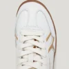 Zapatillas de piel con detalles de estampado animal – Ball