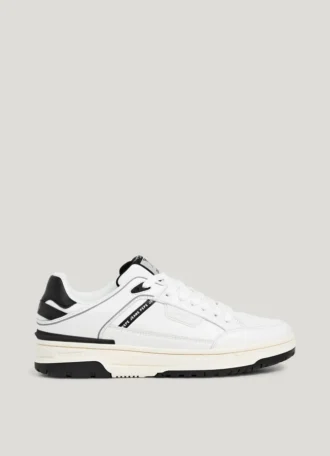 Zapatillas de piel con suela de goma