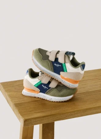 Zapatillas de running con cierre de velcro – London