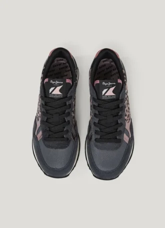 Zapatillas de running con estampado animal – Brit