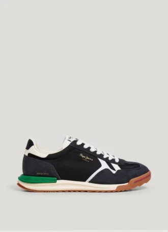 Zapatillas retro con detalles de ante – Marvin