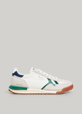 Zapatillas retro con detalles de ante – Marvin