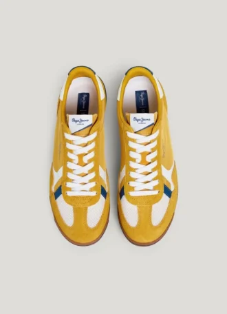 Zapatillas retro con detalles de ante – Marvin