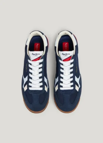 Zapatillas retro con detalles de ante – Marvin