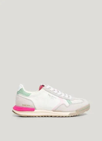 Zapatillas retro con detalles de ante – Marvin