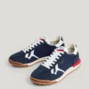 Zapatillas retro con detalles de ante – Marvin