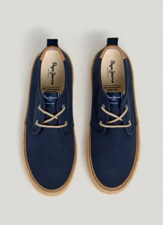 Zapatos Blucher con detalles de yute