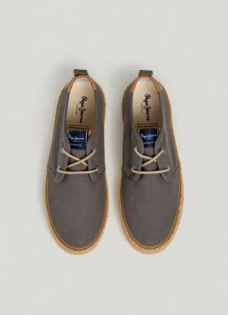 Zapatos Blucher con detalles de yute
