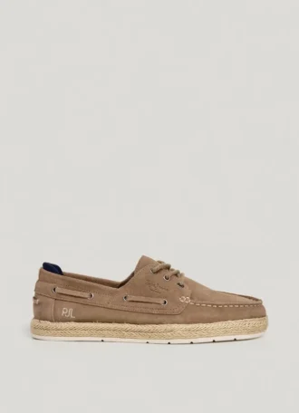 Zapatos náuticos de ante