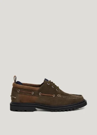 Zapatos náuticos de ante