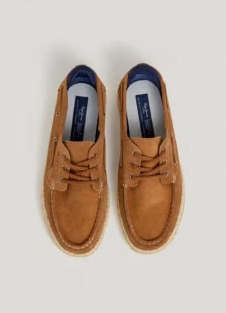 Zapatos náuticos de ante