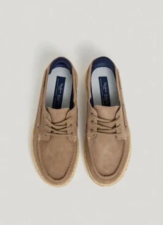 Zapatos náuticos de ante