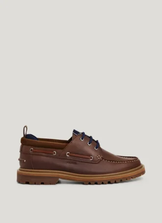 Zapatos náuticos de piel